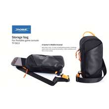 1pc Black PU Material Portable Console Carrying Case, Durable, Waterproof, Compatible With SWITCH/SWITCH2/P5/STEAM DECK/ROG XBX ALLY X - Black - View 7