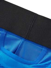 1件 JOCKMAIL 时尚性感男士丁字裤 - 藍色 - 查看 7