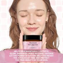 三重C晚霜——面部保湿霜，提亮肤色，抗衰老护肤品，蕴含3种维生素C - 玻尿酸 - 查看 6