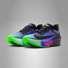 Nike 男士 ZOOM FLY 6 GLAM 跑步鞋，IO9572-400 - 藍色 - 查看 5