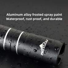 1pc Mountain Bike Aluminum Alloy Riser Stem, Headset Extender, Universal Bicycle Accessory - Black - View 3