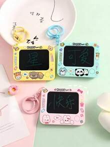 Mini Portable Handwriting Board, Mini Doodle Drawing Board Keychain, Suitable For Decorating Student Backpacks, Back To School Season, School Supplies, Office Supplies - Rectangle - View 10