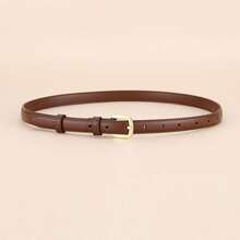 Thắt lưng tối giản kiểu mới, thắt lưng trang trí phong cách Hàn Quốc phù hợp với váy và quần jeans, thắt lưng đa năng cho mùa hè, đi học, mùa thu, Halloween. - Nhiều màu - Xem 3