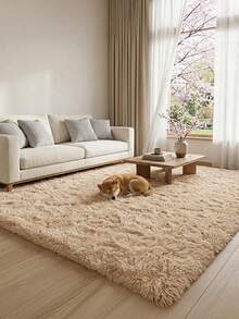 Thảm trải sàn phòng khách cỡ lớn kiểu dáng hiện đại mùa xuân, màu be, chất liệu gỗ tự nhiên cao cấp, kiểu Bắc Âu, mềm mại và sang trọng, thích hợp trang trí phòng khách, làm quà tặng, màu trơn trang trí nhà cửa, thích hợp cho các dịp lễ hội, Tết Nguyên đán, Ngày của Cha, Ngày của Mẹ, phòng khách, phòng ngủ, phòng học, hành lang, cách âm, dễ bảo trì, phù hợp mọi mùa. - Lạc đà - Xem 7