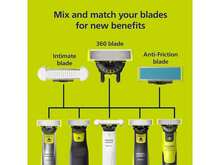 Philips Norelco OneBlade 360 Blade Replacement Blade 2 Pack - Black and White - View 4