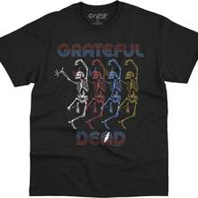 Liquid Blue Unisex-Adult Standard Grateful Marquee Dead - màu đen - Xem 1