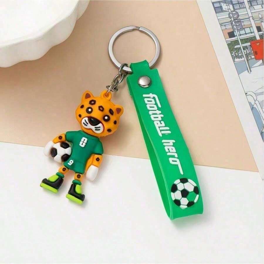 2026 World Cup Keychain, Football Keychain, Gift For Football Fans And Enthusiasts, World Cup Souvenir - Xanh lá cây-1 - Xem 1