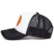 1pc Men's Personalized Letter Embroidery Trucker Hat, Casual Baseball Cap, Street Fashion, Suitable For Spring, Autumn, Travel, Beach - Multicolor - View 6