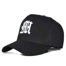 1pc Men's M Letter Embroidered Baseball Cap, Street Fashion Casual Hat For Spring, Autumn, Travel, Beach Vacation - Multicolor - View 12