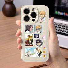 8pcs Anime "The Executioner And Her Way Of Life" Sakura Garden Sticker Pack, High-Quality Waterproof Decals - Multicolor - View 5