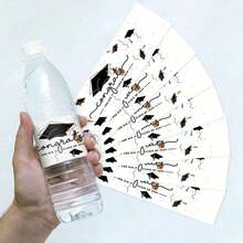 10/30/50 Pcs Graduation Party Water Bottle Stickers, Class Of 2026 Water Bottle Graduation Wrappers - Multicolor - View 4