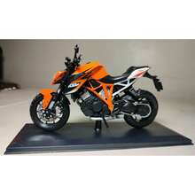 motocicleta escala 1:12 ktm 1290 color naranja - Naranja - Ver 4