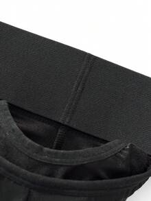 1pc JOCKMAIL Fashionable Sexy Men's Thong Underwear With Wide Waistband - Black - View 10