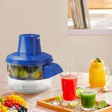 Electric Fruit And Vegetable Peeler Compact Automatic Fruit Peeling Tool. Peels In 20 Seconds. Rechargeable Cordless Design. Easy To Clean. Ideal For Home And Commercial Use. Processes Grapes, Garlic, Cherry Tomatoes, And More. - 彩色 - 查看 4