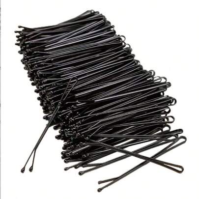 30/50/100/200 chiếc kẹp tóc dày màu đen, phụ kiện tóc dùng trong phòng tắm, kẹp tóc mái và cố định kiểu tóc.
