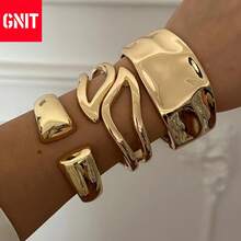 Gold Wide Trapezoidal Pattern + Double Tail + Medium I