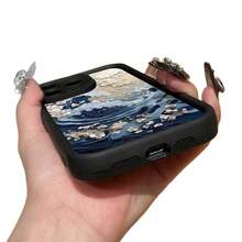 Wave Sand Compatible With  17 Pro  Case Shockproof Couple New Model (UK Local Shipping) - Negro - Ver 4
