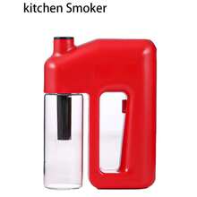 1Pc Compact USB Kitchen Smoker - Portable Food Smoker Meat, Seafood & Cheeses - Rechargeable Design - Blue - 查看 2