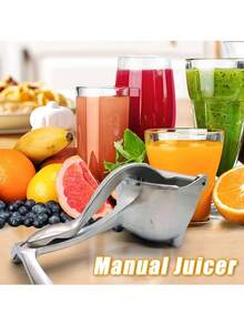 Heavy Duty Metal Manual Citrus Juicer, Premium Handheld Lemon Lime Juicer, Effortless Squeezing Easy Clean, Kitchen Bar Essential Fruit Juicer - Nhiều màu - Xem 9