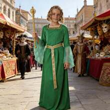 Disfraz de cosplay de carnaval, ropa de cosplay, atuendos, accesorios de baile de carnaval, vestido elegante adecuado para carnavales, Halloween, actuaciones, cosplay, cumpleaños y varias fiestas - L - Ver 2