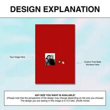 Custom Pool Balls Friendship Photo Poster: Personalized Wall Art - Multicolor - View 5