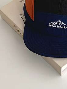 1顶轻便速干短檐棒球帽，透气运动帽，男女通用，适合夏季户外露营跑步，轻薄柔软帽檐遮阳帽 - 軟簷 - 查看 8