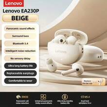Lenovo 联想EA230迷你无线学生耳机，蓝牙5.4，触控操作，低延迟游戏耳机，远距离高清通话降噪麦克风，入耳式耳机 - 彩色 - 查看 13