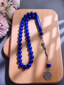 1串33颗10毫米穆斯林男士念珠，中东阿拉伯风格流行念珠，个人祈祷念珠 - 彩色 - 查看 6