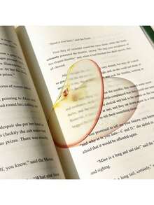 1pc Acrylic Fruit Bookmark, Watermelon, Apple, Fig, Transparent Design, Fresh Reading Gift, Back To School - A - View 3