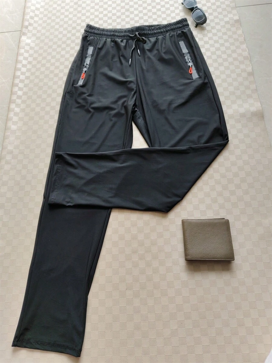 Men's Quick-Drying Stretch Pants - 819 Black - View 1