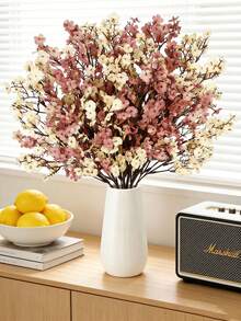 Bó hoa baby's breath nhân tạo 1/3/6 bông, thích hợp cho đám cưới, trang trí nhà cửa, nhà hàng, phòng ngủ, bình hoa, đồ trang trí, vườn ngoài trời, giỏ hoa, quà tặng ngày Valentine, tiệc tùng, vòng hoa tự làm, nguyên liệu thủ công. - Nhiều màu - Xem 9