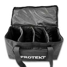 Protekt Universal DJ Light Bag For 4 Slim LED Par 2 Or 4 Compartm + Front Pocket - Multicolor - View 4