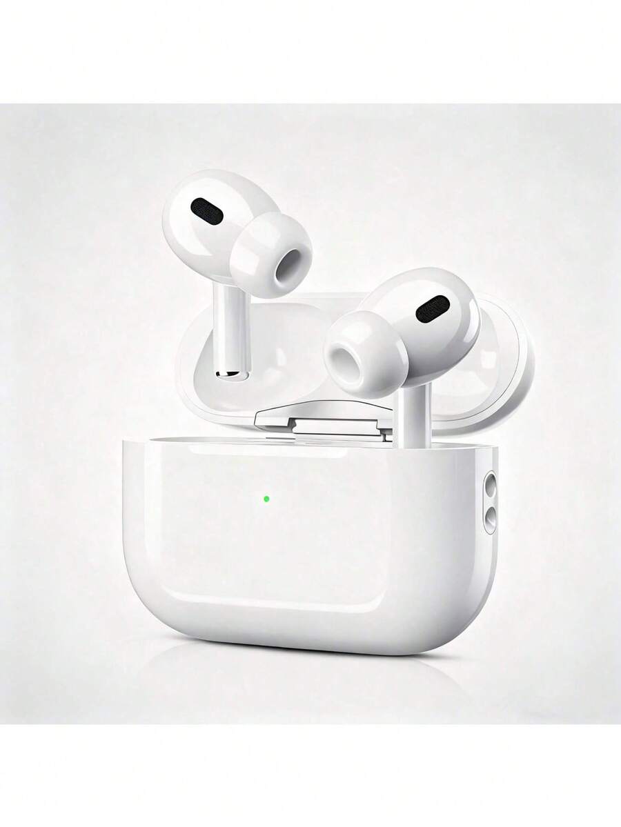 TWS Earphones, Airbuds,Wireless Earbuds And Bluetooth Headphones, Sweatproof White Design, Clear Calls With Built-In Mic, Comfortable Stem Style, Compatible With IOS Android Devices – Great For Gym, Running, Daily Use - White - View 1