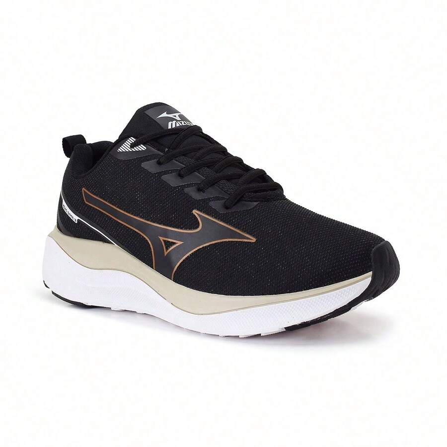 Men's Athletic Shoes, Suitable For Running, Gym Workouts, And Walking; Comfortable And Durable. - Black Orange - View 1