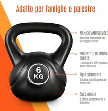 Kettlebell - 2+4+6+8 kilos - Ver 4