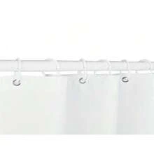 1件/4件套浴帘或浴帘马桶垫浴室垫4件套，浴室用品防水浴帘套装，附赠浴帘挂钩 - A - 查看 9