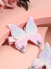 1 Pair Elegant Fashion Cute Bow Pet Cat Dog Hair Clips Accessories (Contains 2 Pieces) - Multicolor - View 5
