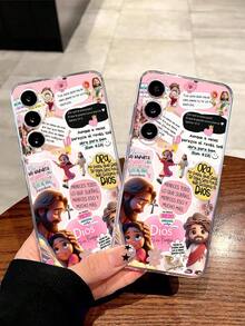 1 chiếc ốp lưng điện thoại mềm in hình Chúa Giê-su với khẩu hiệu truyền cảm hứng, tương thích với các dòng điện thoại , Honor, Galaxy, phiên bản quốc tế, không phải phiên bản nội địa. - Trong sáng - Xem 2