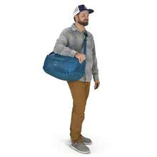 Osprey Ultralight Collapsible Stuff Duffel - WaterfrontBlue - View 9