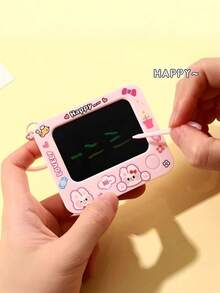 Mini Portable Handwriting Board, Mini Doodle Drawing Board Keychain, Suitable For Decorating Student Backpacks, Back To School Season, School Supplies, Office Supplies - Rectangle - View 7