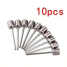 10件套带针头和喷嘴的球类充气泵（非电动），适用于篮球、足球、排球、橄榄球、水球和其他充气球类 - 彩色 - 查看 12