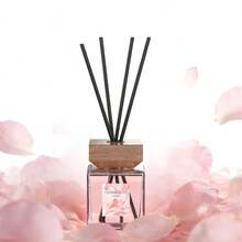 No-Flame Scented Decoration, Cologne - Fresh - Amber Fragrance, Rattan Diffuser, Home Air Freshener, Suitable For Bedroom, Kitchen, Bathroom, Romantic Wedding, Party, Halloween, Christmas Decor Gift - 200ml - View 7