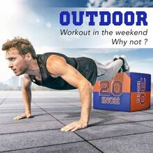 イエスフォーオール ソフトプライオボックス バスケットボールバージョン クロストレーニング 踏み台昇降 ジャンプトレーニング - B.バスケットボールバージョン + 51cm*46cm*41cm /12kg + 単品 - チェックする 8