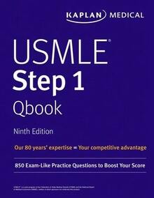 Pre-Owned USMLE Step 1 Qbook (Paperback) By Kaplan Medical - Single Book - View 1
