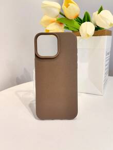 Minimalist High-Grade Leather Texture Phone Case Compatible With IPhone 17 Pro Max/17 Pro/17 Air/17/16 Pro Max/16 Pro/16/16 Plus/16e/15/15 Pro Max/15 Pro/15 Plus/11/12/13/14 Pro Max/XS/XR/11 Pro/11 Pro Max/12 Pro/12 Pro Max/13 Pro/13 Pro Max/7 Plus/14 Pro/14 Pro Max/14 Plus/7 Plus/8 Plus/8/SE2, Creative Design For Men And Women - Brown Leather Texture - View 22