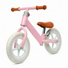 Bicicleta de Balance Infantil sin Pedales Rosa | Bici de Aprendizaje para Niños y Niñas | Andadera Tipo Balance Bike | Desarrollo del Equilibrio y Coordinación | Ideal para Primeros Años - Rosa - Ver 1