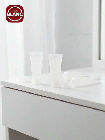 10 个 10ml/30ml 可再填充空瓶，带螺旋盖，适用于化妆品容器，适用于乳液、沐浴露、洗发水、清洁剂、面霜等。旅行配件