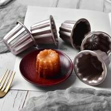 10/5/1pcs Angel Bell Cake Mold, Baking Pan, Non-Stick, Mousse, Pudding, Dessert Cup, Suitable For Home Baking - Multicolor - View 8