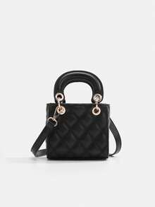 1个女童时尚亮片优雅手提包，高端单肩斜挎包，配有可调节肩带，可作母女包、手拿包、晚宴包、钱包、零钱包使用，适合日常、派对、旅行，是理想的礼物之选。 - 珠片手提包 - 查看 35