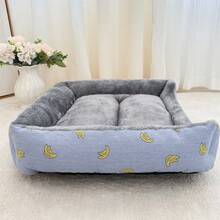 Cama para mascotas, adecuada para perros, gatos y otras pequeñas mascotas, suave, resistente a la suciedad, protege la piel del animal y es lavable. - Azul - Ver 5